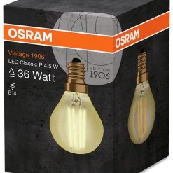Osram Vintage 1906 5W LED Warm White MiniGlobe Bulb Light Bulbs -lighting Sales Shop unnamed file 2116