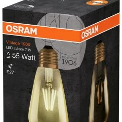 Osram Vintage 1906 7W LED Warm White Edison Bulb Lighting -lighting Sales Shop unnamed file 2131