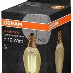 Osram Vintage 1906 4W Warm White LED Candle Bulb Lighting -lighting Sales Shop unnamed file 2172