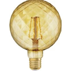 Osram 40W ES LED Vintage Gold Pinecone Light Bulb Light Bulbs