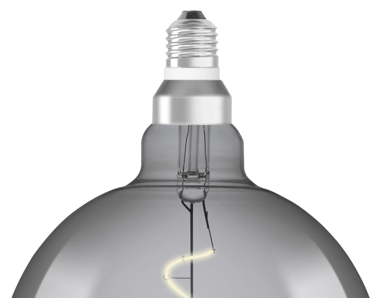 Osram 12W ES LED G200 Vintage Smoke Light Bulb Light Bulbs 6 Osram 12W ES LED G200 Vintage Smoke Light Bulb Light Bulbs - Image 4