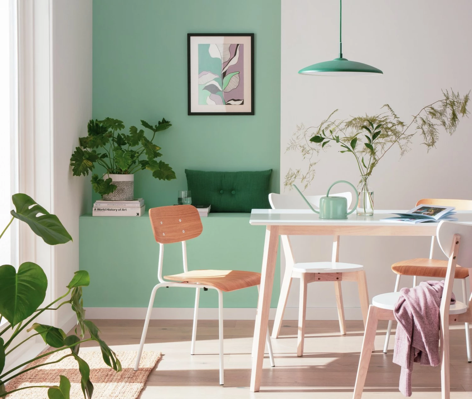 Habitat Pavo LED Pendant Light With Diffuser Teal Lighting 4 Habitat Pavo LED Pendant Light With Diffuser Teal Lighting - Image 2