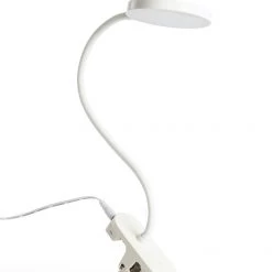 Habitat Mopsa Clip Lamp White Lighting
