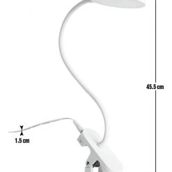 Habitat Mopsa Clip Lamp White Lighting -lighting Sales Shop unnamed file 2272