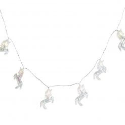 Habitat Kids Unicorn String Lights Holographic Home Furnishings