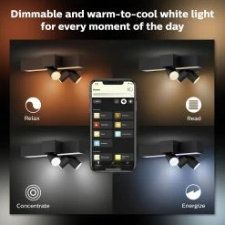 Philips Hue Centris 3 Light Flush To Ceiling Light Black Lighting 14 Philips Hue Centris 3 Light Flush To Ceiling Light Black Lighting -lighting Sales Shop unnamed file 239