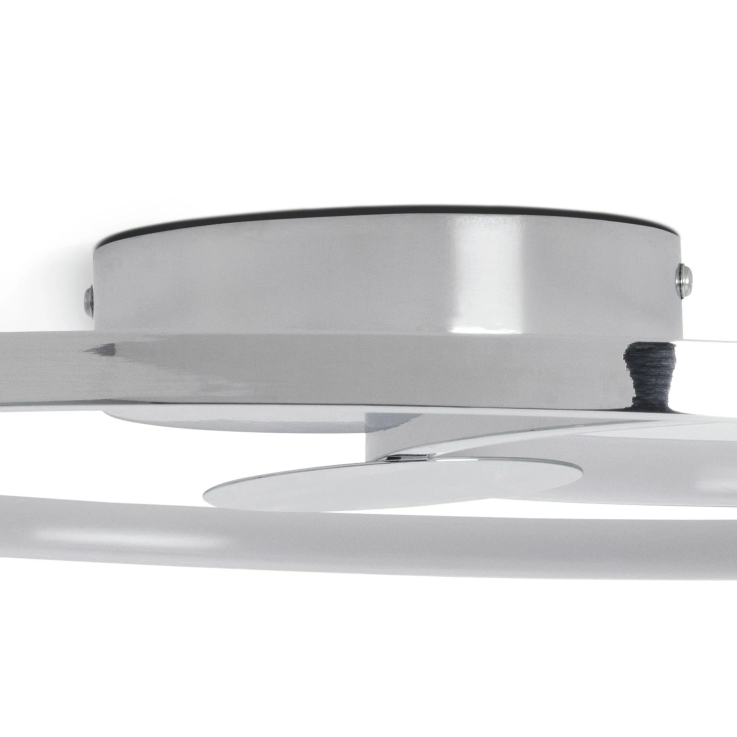 Habitat Pill LED Flush To Ceiling Light Brushed Chrome Ceiling Lights 8 Habitat Pill LED Flush To Ceiling Light Brushed Chrome Ceiling Lights - Image 6