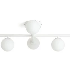 Habitat Alonso 6 Light Flush To Ceiling Light White Lighting
