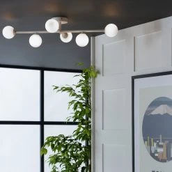 Habitat Alonso 6 Light Flush To Ceiling Light White Lighting -lighting Sales Shop unnamed file 2430