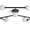 Habitat Alonso 9 Light Flush To Ceiling Light Black & White Ceiling Lights -lighting Sales Shop unnamed file 263