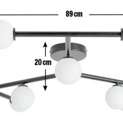 Habitat Alonso 9 Light Flush To Ceiling Light Black & White Ceiling Lights 10 Habitat Alonso 9 Light Flush To Ceiling Light Black & White Ceiling Lights -lighting Sales Shop unnamed file 265