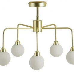 Habitat Boyd Flush Ceiling Light Brass Ceiling Lights -lighting Sales Shop unnamed file 291