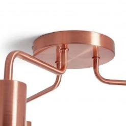 Habitat Rayner 3 Arm Flush Ceiling Light Rose Gold Ceiling Lights -lighting Sales Shop unnamed file 300
