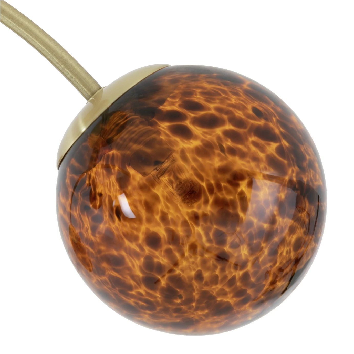 Habitat Hayle Tortoise Shell 4 Light Ceiling Light Brass Lighting 5 Habitat Hayle Tortoise Shell 4 Light Ceiling Light Brass Lighting - Image 3