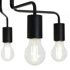 Habitat Rayner 5 Arm Flush To Ceiling Light Black Ceiling Lights -lighting Sales Shop unnamed file 45