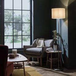 Habitat Satin Stick Floor Lamp Cream Lighting -lighting Sales Shop unnamed file 502