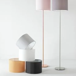 Habitat Satin Stick Floor Lamp Rose Gold & Blush Pink Floor Lamps -lighting Sales Shop unnamed file 522