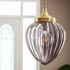 Habitat Orlena Bud Glass Pendant Light Grey Lighting -lighting Sales Shop unnamed file 59