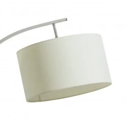 Habitat Clane Chrome Arch Floor Lamp Cream Lighting -lighting Sales Shop unnamed file 655
