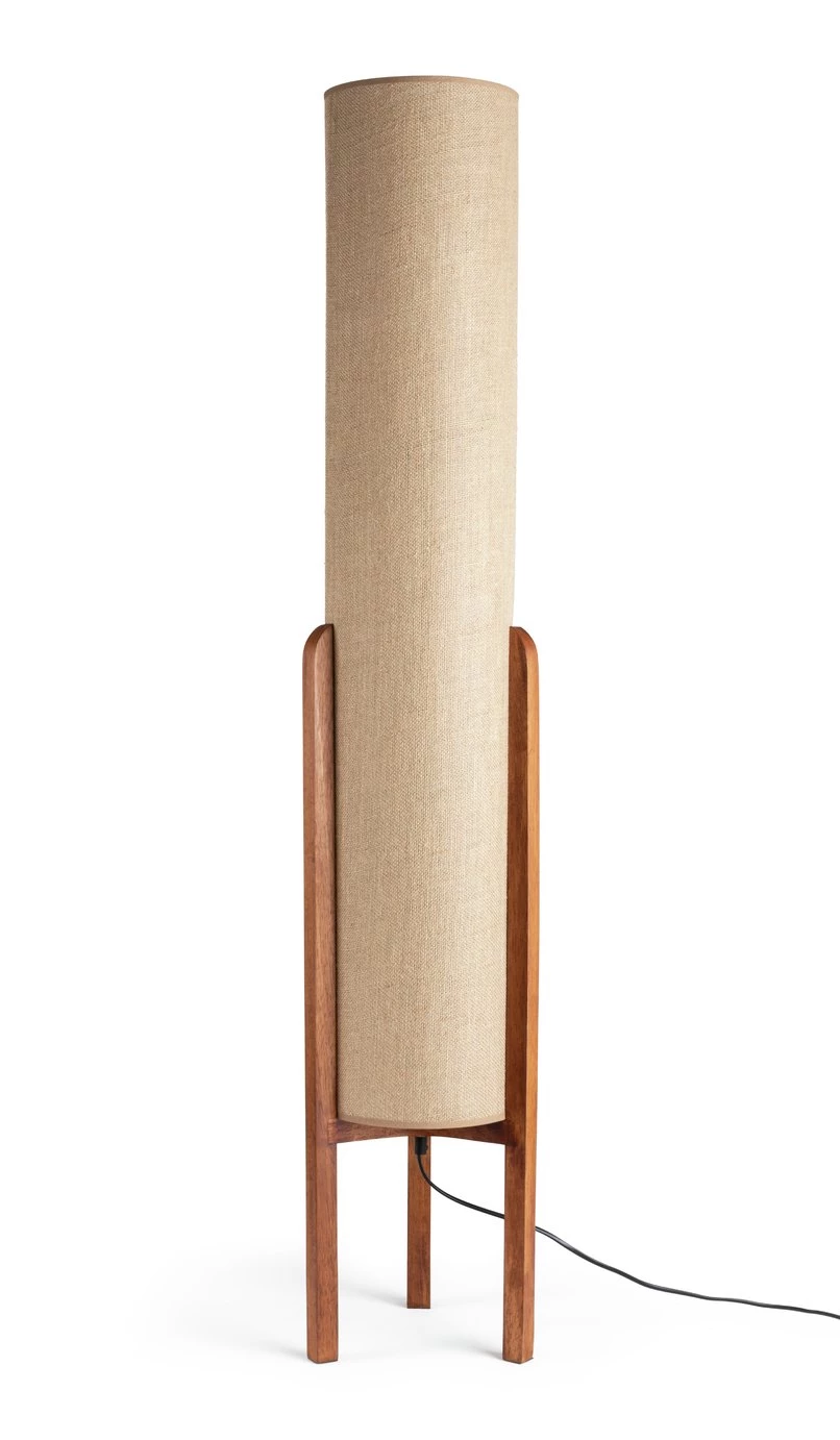 Habitat Arbaa Woven Column Floor Lamp Natural Lighting 3 Habitat Arbaa Woven Column Floor Lamp Natural Lighting