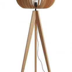 Habitat Achille Ash Wooden Tripod Floor Lamp Oak Floor Lamps