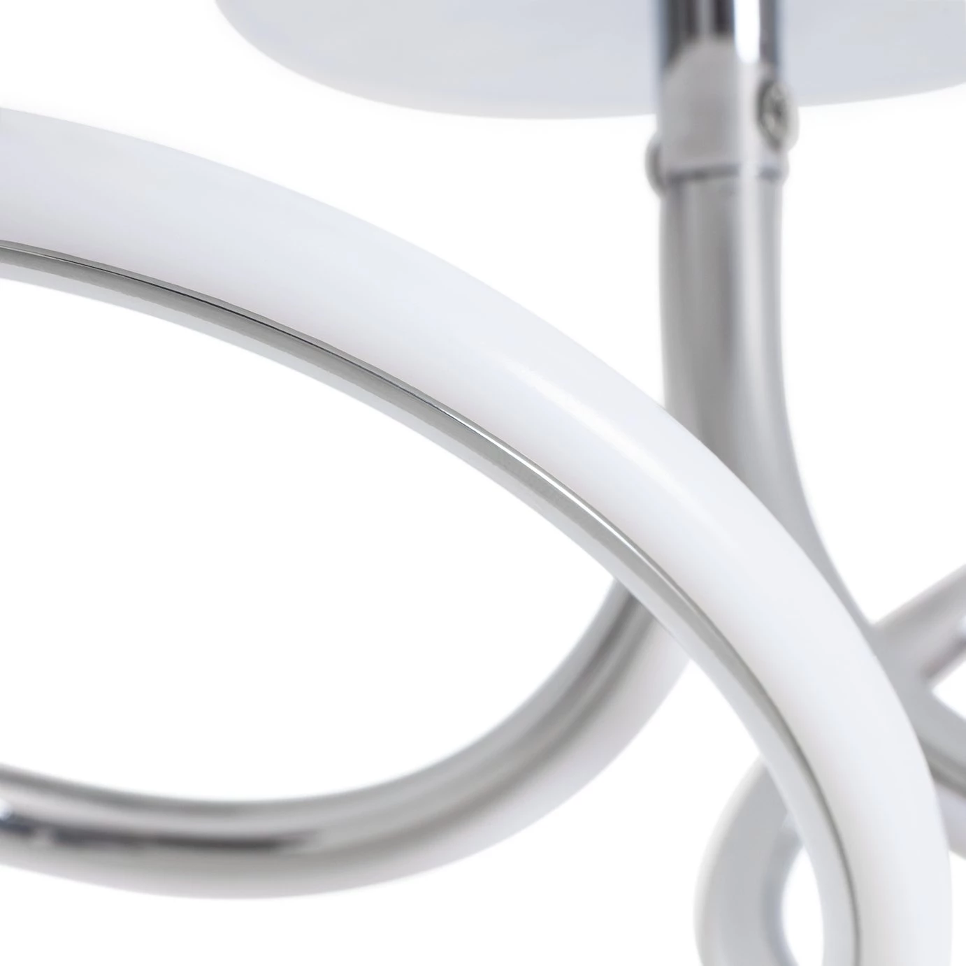 Habitat Bow Flush To Ceiling Light Chrome Ceiling Lights 5 Habitat Bow Flush To Ceiling Light Chrome Ceiling Lights - Image 3