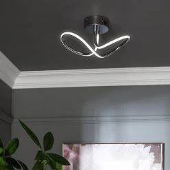 Habitat Bow Flush To Ceiling Light Chrome Ceiling Lights 9 Habitat Bow Flush To Ceiling Light Chrome Ceiling Lights -lighting Sales Shop unnamed file 74