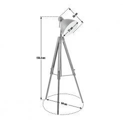 Habitat Industrial Tripod Floor Lamp Lighting -lighting Sales Shop unnamed file 760