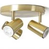 Habitat 3 Light Spotlight Plate Brass Lighting -lighting Sales Shop unnamed file 78