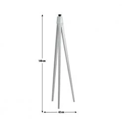 Habitat Tripod Wooden Floor Lamp Base Only Ash Lighting -lighting Sales Shop unnamed file 796
