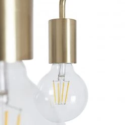 Habitat Rayner 3 Light Flush Ceiling Light Brass Lighting -lighting Sales Shop unnamed file 89