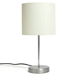 Habitat Satin Stick Table Lamp Natural Table Lamps