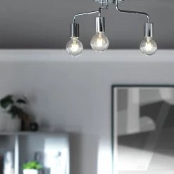 Habitat Rayner 3 Arm Flush To Ceiling Light Chrome Ceiling Lights 11 Habitat Rayner 3 Arm Flush To Ceiling Light Chrome Ceiling Lights -lighting Sales Shop unnamed file 96