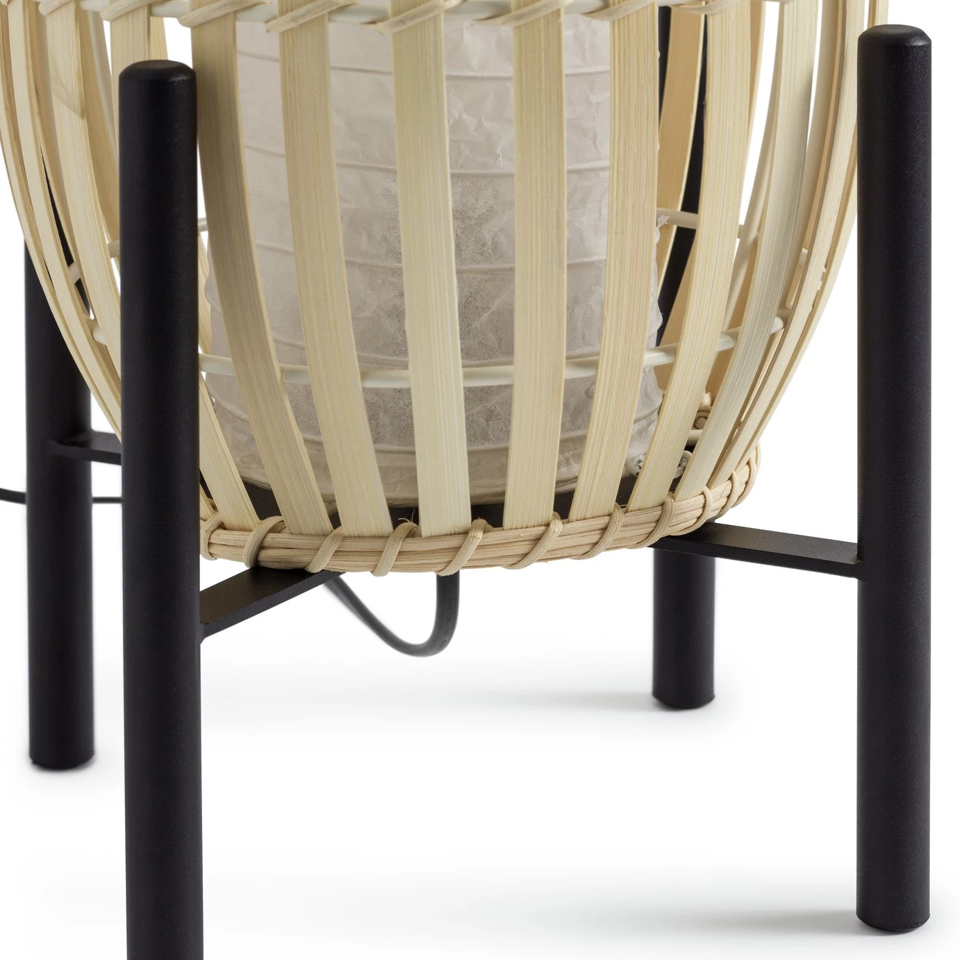 Habitat Aoki Bamboo Table Lamp Lighting 5 Habitat Aoki Bamboo Table Lamp Lighting - Image 3